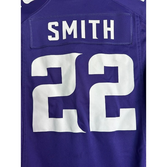 Nike Minnesota Vikings Harrison Smith 22 Jersey Womens Small Purple NFL On Field - Picture 5 of 9